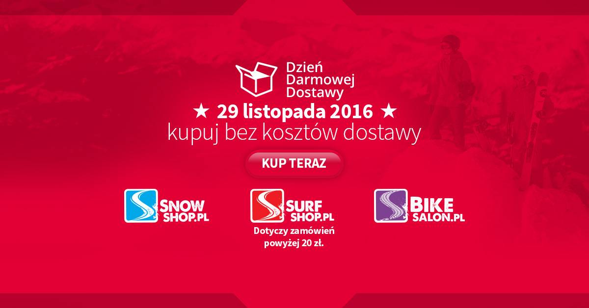 Dzień darmowej dostawy w SnowShop.pl