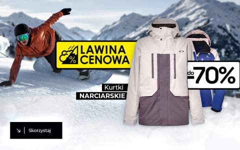 LAWINA CENOWA - kurtki narciarskie do -70%