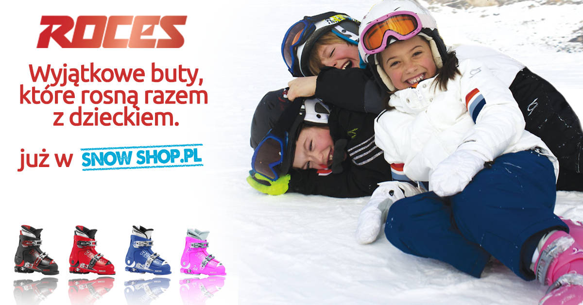 Roces Idea - dziecięce buty narciarskie, których nie musisz wymieniać co sezon!