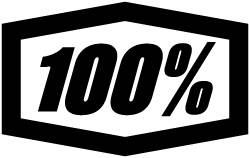 Snowshop - OKULARY 100% #SPEEDCRAFT# CZERWONY - 100procent logo
