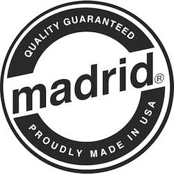 Snowshop - LONGBOARD MADRID #WEEZER# ŻÓŁTY|NIEBIESKI - Madrid Logo