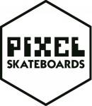 Snowshop - LONGBOARD PIXEL #PACIFIC# BEŻOWY|NIEBIESKI - Pixel logo