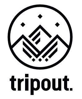 Snowshop - GOGLE TRIPOUT #BLAZE# PINEAPPLE|BLACK|DARK LAGOON+FOGGY - tripout logo