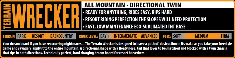Deska snowboardowa Lib Tech Terrain Wrecker