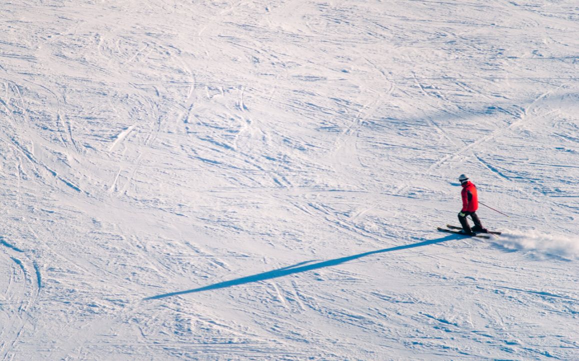 Kominiarka narciarska w akcji