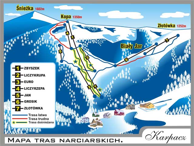 Snowshop - Miejsca w Polsce, które warto odwiedzić z nartami/snowboardem - miejsca karpacz